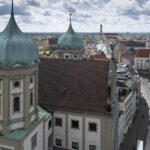 augsburg stadt bayern architektur kuppel