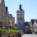 günzburg bayern stadttor architektur türme