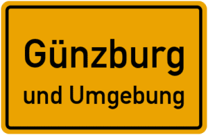 Ortsschild Günzburg