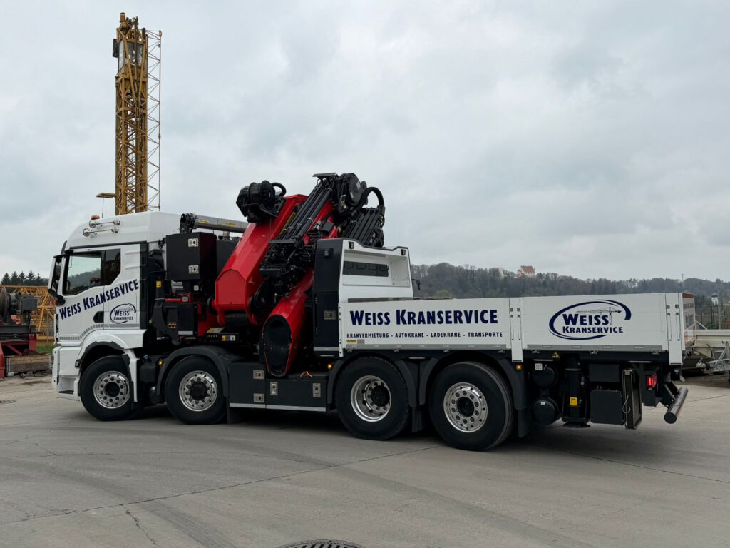 Palfinger PK 135.002 TEC 7 LKW mit neuem Ladekran